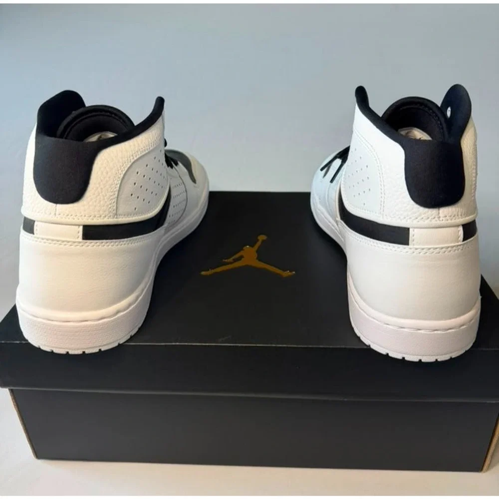 Jordan Access Men's Shoes - White/Black/Red - Size US 13